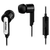 Kõrvaklapid Mikrofoniga Philips SHE1405BK/10 Must Silikoon