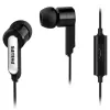 Kõrvaklapid Mikrofoniga Philips SHE1405BK/10 Must Silikoon