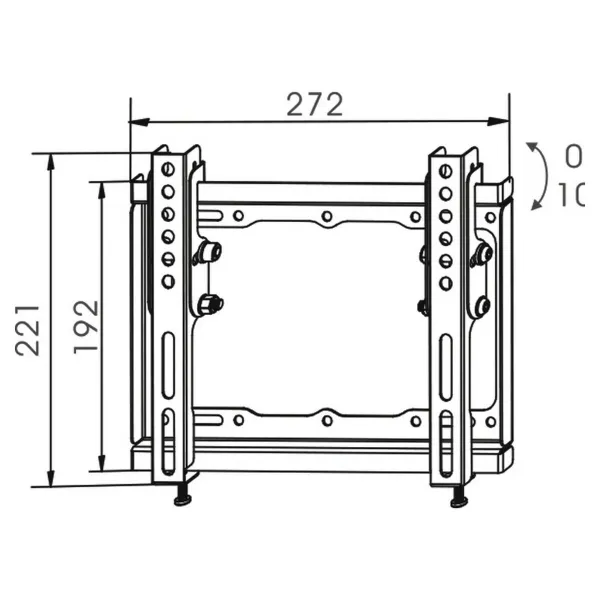 TV Statīvs TM Electron 20 kg 17"-42"