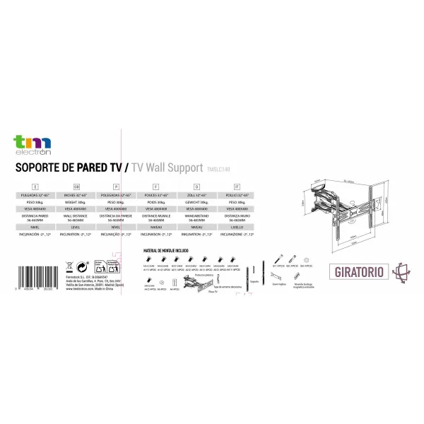 TV Statīvs TM Electron 30 Kg 32"-60"