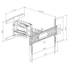 TV Statīvs TM Electron 32"-65" 50 kg