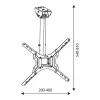 Подставка для ТВ TM Electron 30 Kg 26-55"