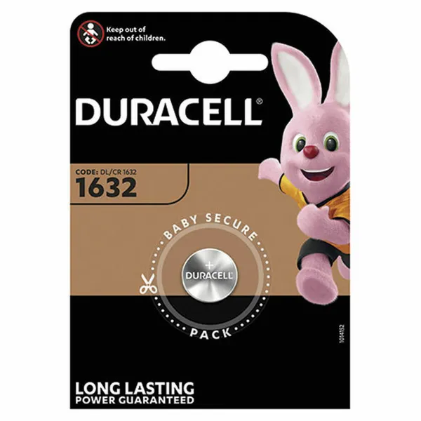 Liitiumpatarei DURACELL CR1632 3V