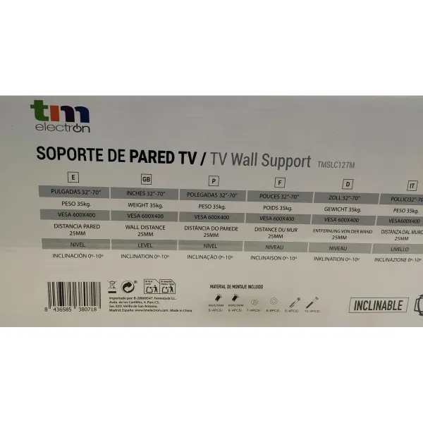 TV Statīvs TM Electron 32"-65" 35 kg
