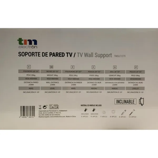 TV Statīvs TM Electron 26"-50" 30 Kg