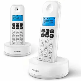 Belaidis telefonas Philips D1612W/34 Mėlyna Balta Juoda
