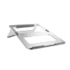 Nešiojamų kompiuterių stovas TM Electron Silikoninis Aliuminis Ergonomiškas 22,5 x 22,8 x 0,4 cm