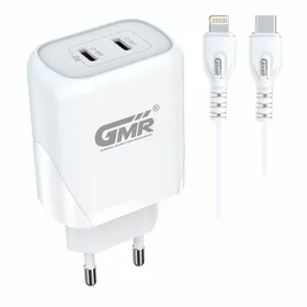 Сетевое зарядное устройство Goms 40 W USB-C x 2