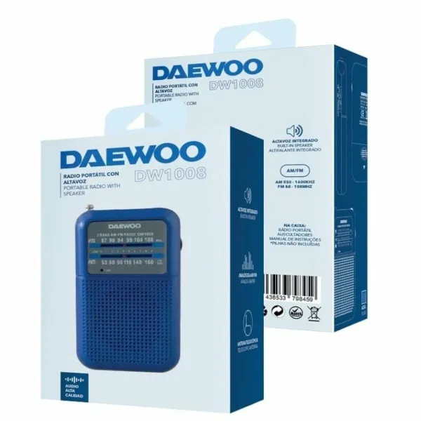 Transistoriradio Daewoo DW1008BL