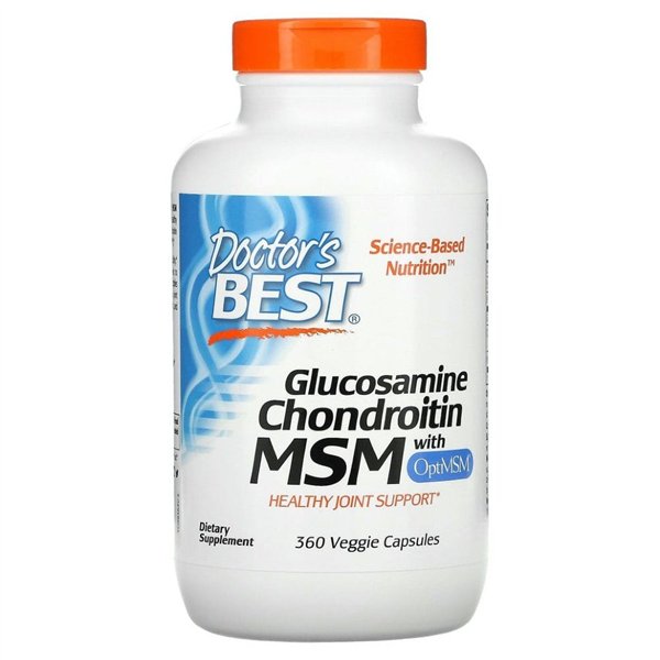 Glucosamine Chondroitin MSM with OptiMSM - 360 caps