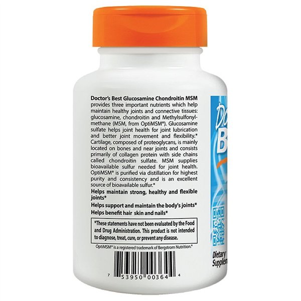 Glucosamine Chondroitin MSM with OptiMSM - 360 caps