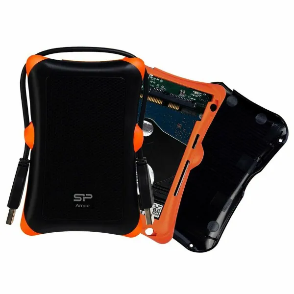 Apvalks Silicon Power Armor A30 Melns 2,5
