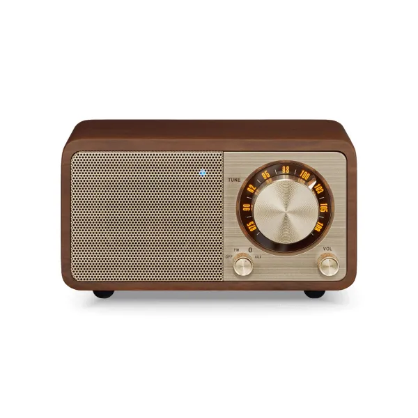 Nešiojamas Bluetooth radijas Sangean Retro Medžio FM