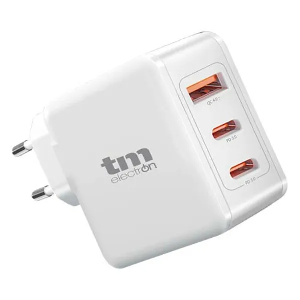 Sieninis įkroviklis TM Electron 15 W 18 W 65 W 45 W 60 W USB-C x 2 USB-A