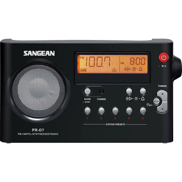 Радио Sangean PR-D7 Чёрный