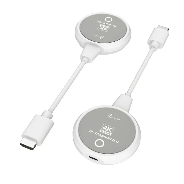 HDMI Adapteris j5create JVAW75-N Balts Pelēks