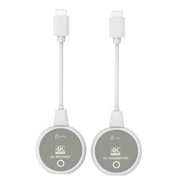 HDMI adapteris j5create JVAW75-N Balta Pilka