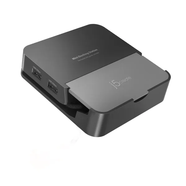 USB šakotuvas j5create JCD624-N Juoda Pilka