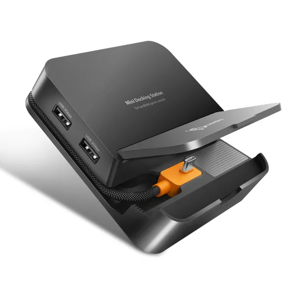 USB šakotuvas j5create JCD624-N Juoda Pilka