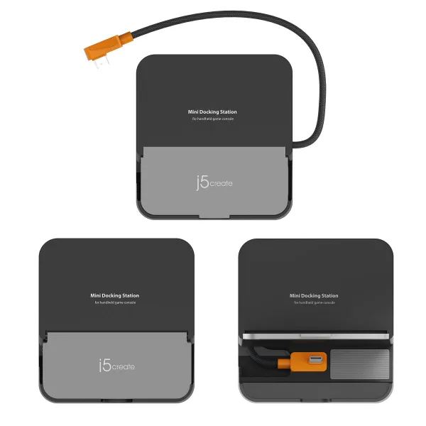 USB Hub j5create JCD624-N Black Grey