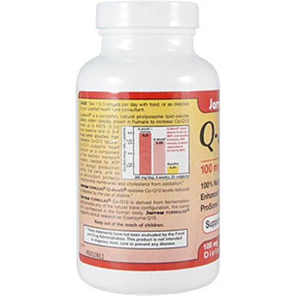 Q-absorb, 100 mg – 120 minkštųjų kapsulių