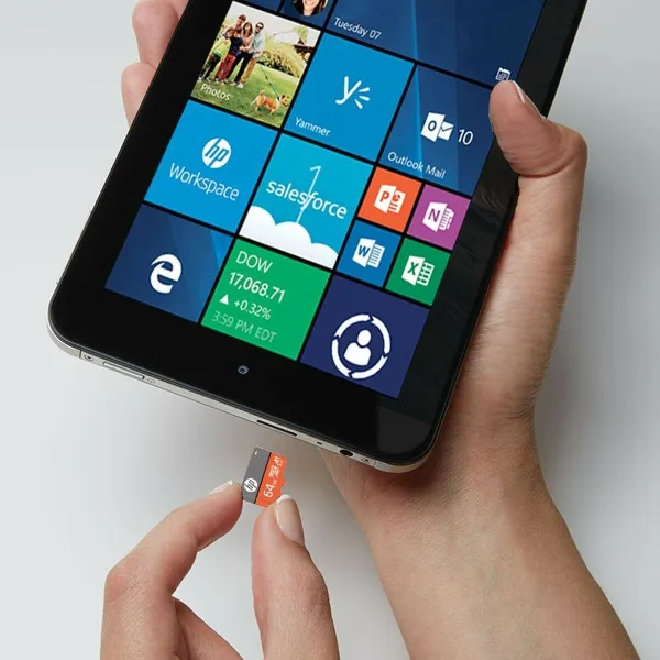 Micro SD Memory Card with Adaptor HP HFUD064-1V31A 64 GB