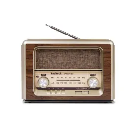 Nešiojamas Bluetooth radijas Kooltech Retro AM/FM
