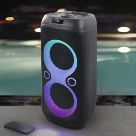Nešiojamos Bluetooth garso kolonėlės Muse Juoda 600 W