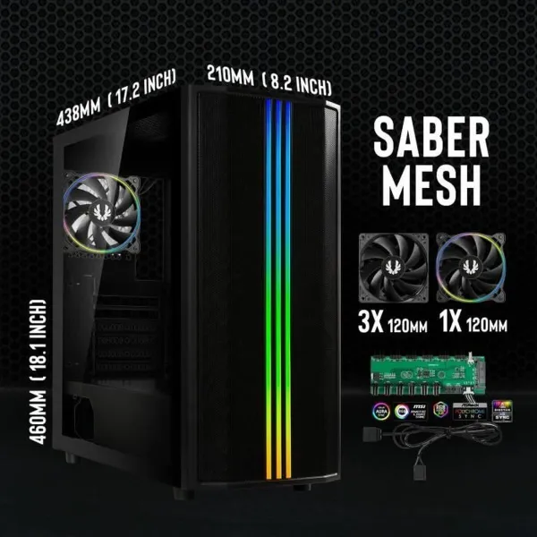 ATX Semi-tower Korpus BitFenix