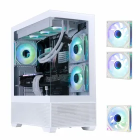 ATX pusiau bokšto tipo korpusas BitFenix CETO Basic Balta