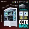 ATX Semi-tower Korpus BitFenix CETO Basic Valge