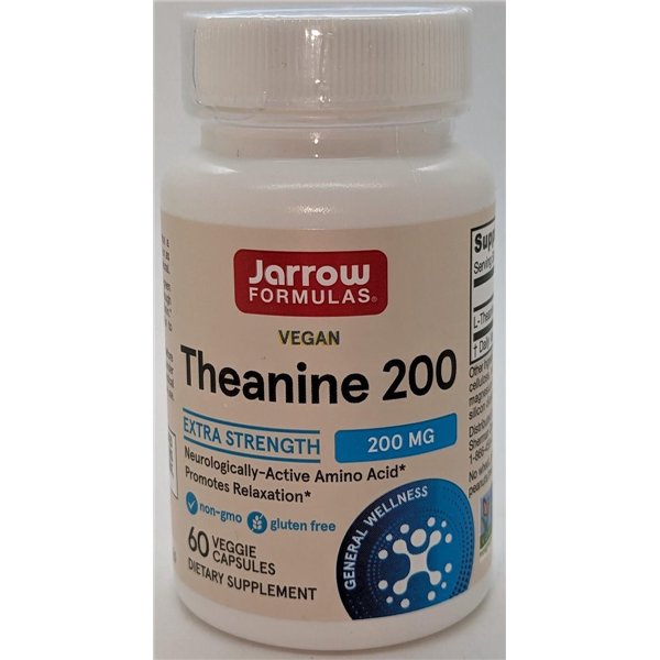 Theanine, 200mg - 60 vcaps