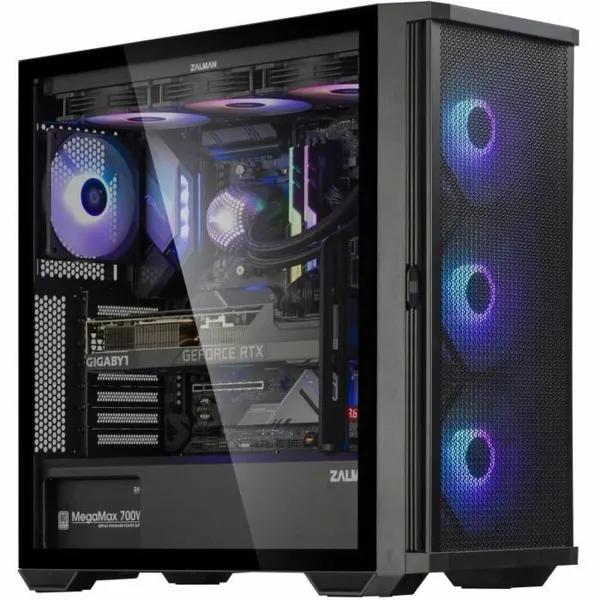 ATX pusiau bokšto tipo korpusas Zalman Z10 PLUS Juoda