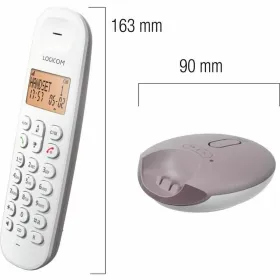 Langaton puhelin Logicom ILOA 155T SOLO Ruskea Harmaa Ruskeanharmaa