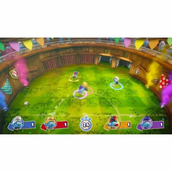 Videospēle priekš Switch Microids Les Schtroumpfs : Village Party