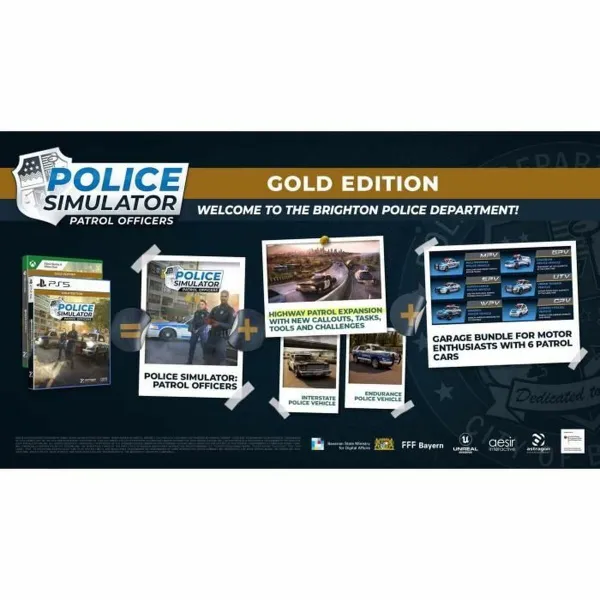 Видеоигры Xbox Series X Microids Police Simulator: Patrol Officers - Gold Edition