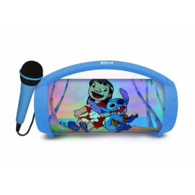 Bluetooth garsiakalbis su karaokė mikrofonu Lexibook Stitch Disney Mėlyna