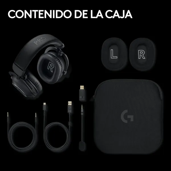 Kuulokkeet Logitech PRO X 2 Musta