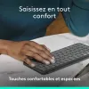 Tabletin ja näppäimistön kuori Logitech Keys-to-Go 2 Harmaa Graphite