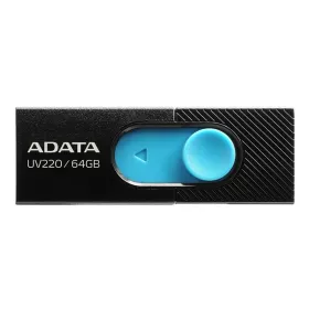 USB Zibatmiņa Adata UV220 64 GB Melns/Zils
