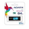 USB Zibatmiņa Adata UV220 64 GB Melns/Zils