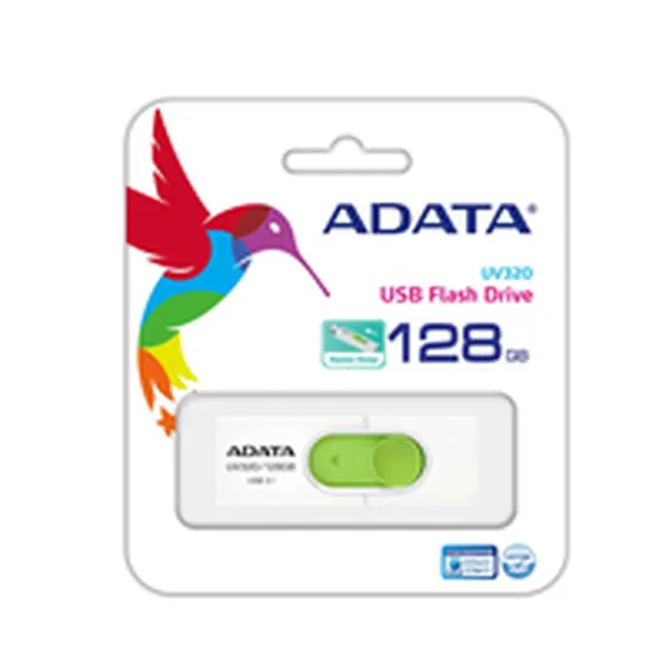 USB-tikku Adata UV320 Vihreä 128 GB