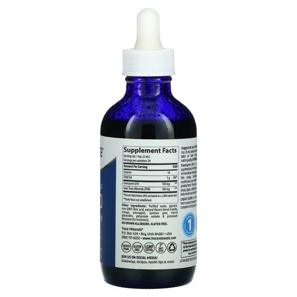 Liquid CoQ10, 100mg - 118 ml.