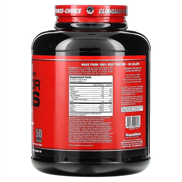 Carnivor Mass, Vanilla Caramel - 2688g