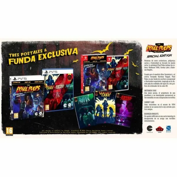 Видеоигры PlayStation 5 Microids The Pixel Pulps Collection Special Edition