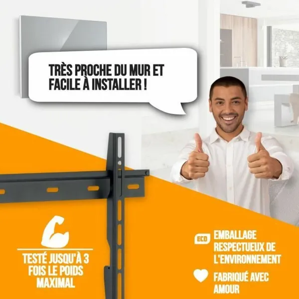 TV laikiklis Nanook Ultra Flat 32" 55"