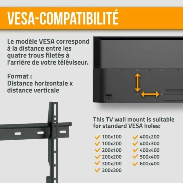 TV laikiklis Nanook Ultra Flat 32" 55"