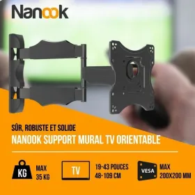 TV-teline Nanook Full Motion Tilt 43" 19"