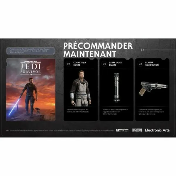 PlayStation 4 vaizdo žaidimas Electronic Arts Star Wars Jedi Survivor