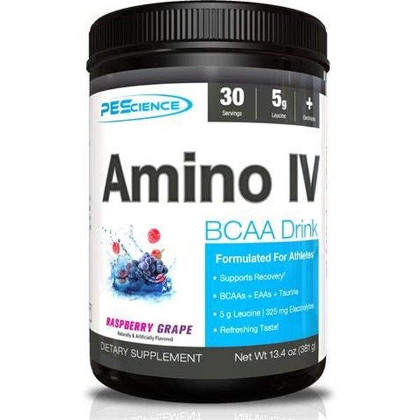 Amino IV, Raspberry Grape - 390g